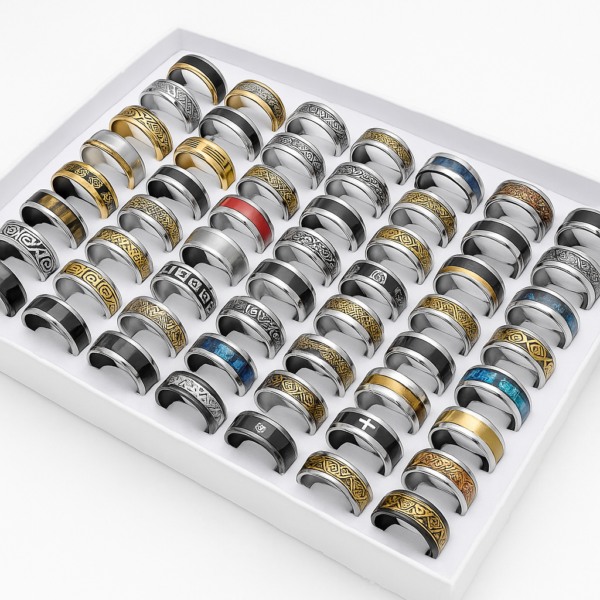 Anillos de Acero Inoxidable – Súper Oferta - Imagen de 2