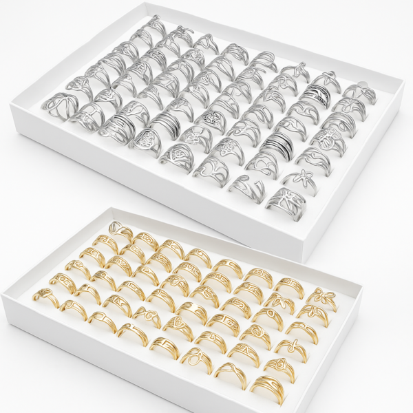 Anillos de Acero Inoxidable – Súper Oferta