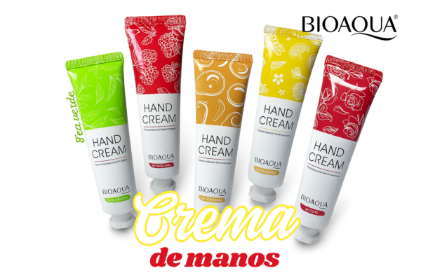 Crema de Manos BIOAQUA – Hidratación y Suavidad al Alcance de Todos