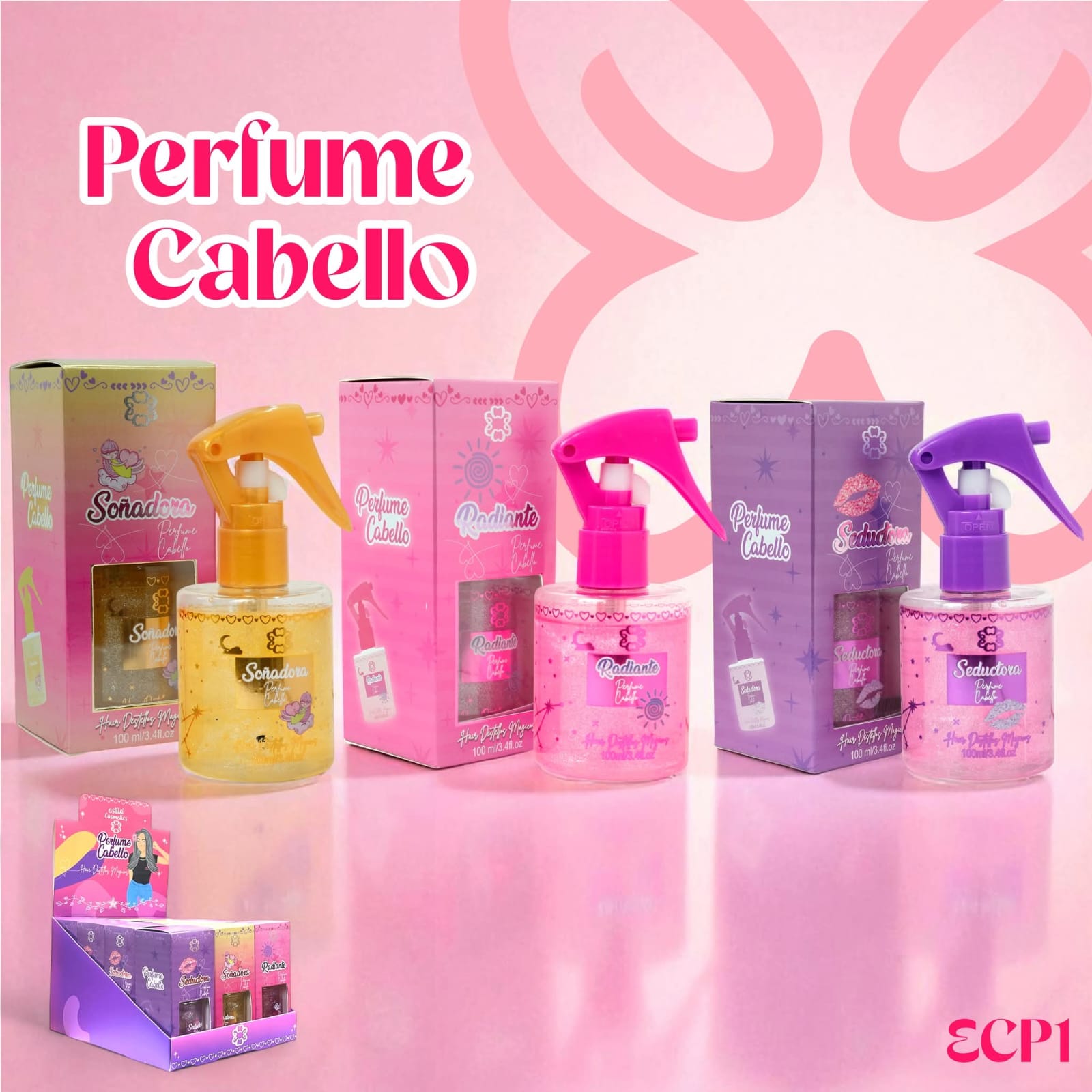 PERFUME PARA EL CABELLO